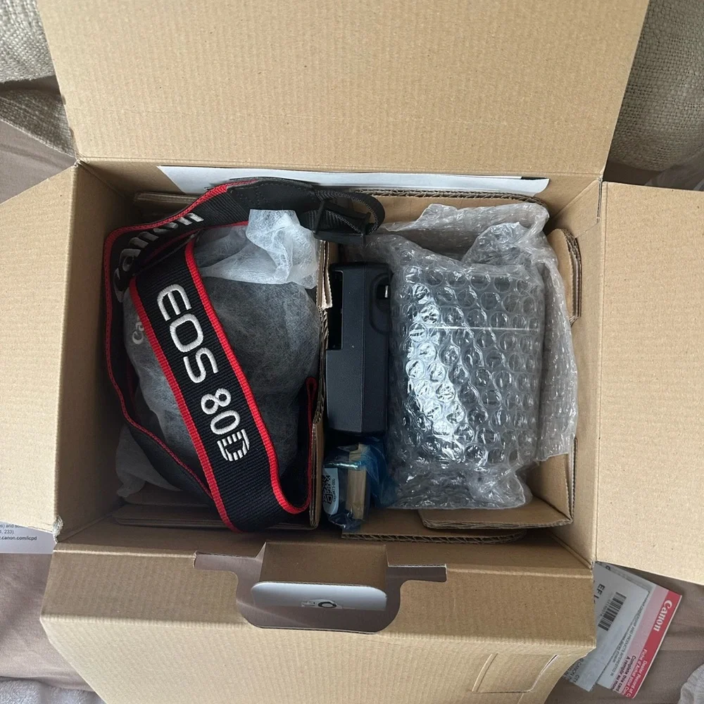 Canon Black Digital Camera Professional DSLR
